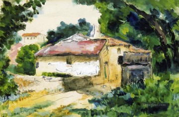 Casa en Provenza Paul Cezanne Pinturas al óleo